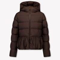 Moncler Elizaveta Mädchen Winterjacke in Dunkelbraun