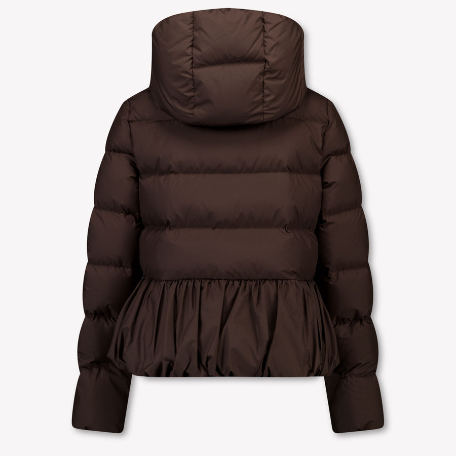 Moncler Elizaveta Mädchen Winterjacke in Dunkelbraun