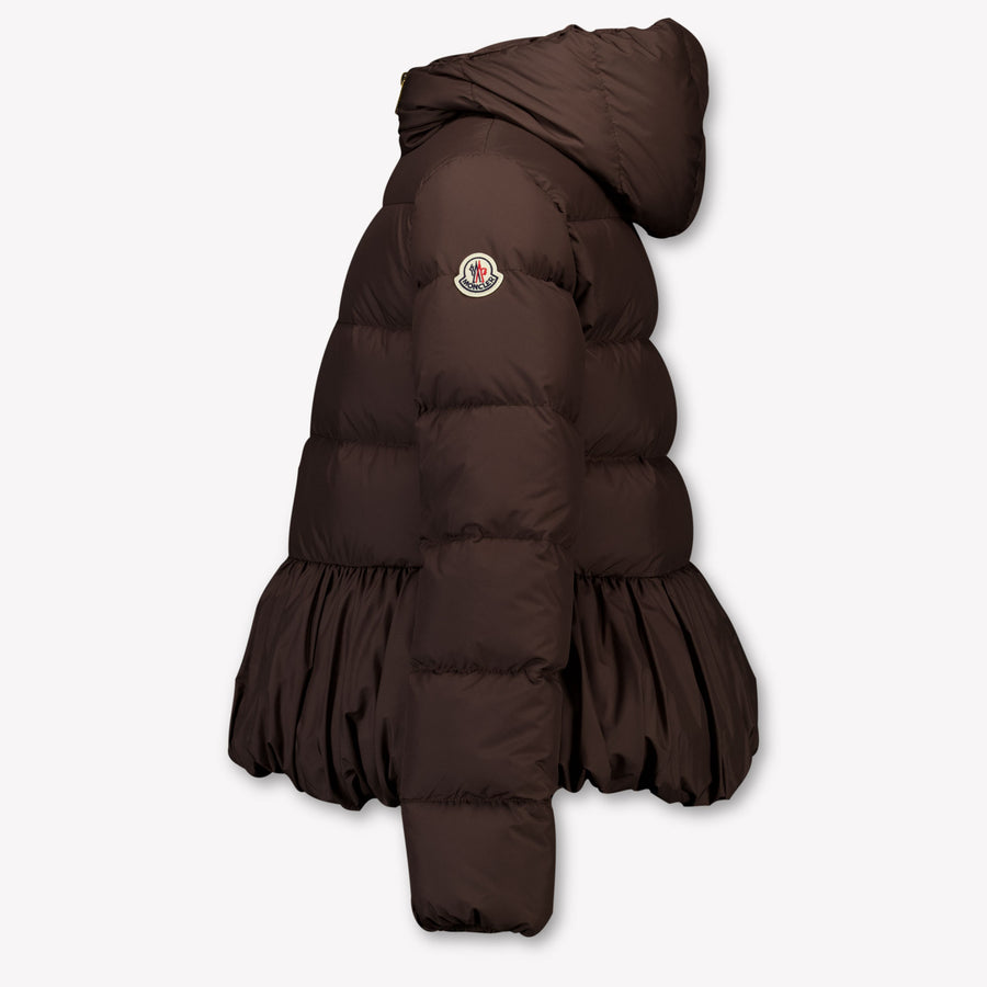 Moncler Elizaveta Mädchen Winterjacke in Dunkelbraun