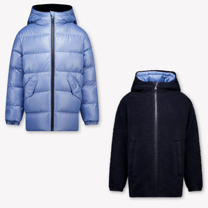 Moncler Varando Kinder Jungen Wintermäntel In Hellblau