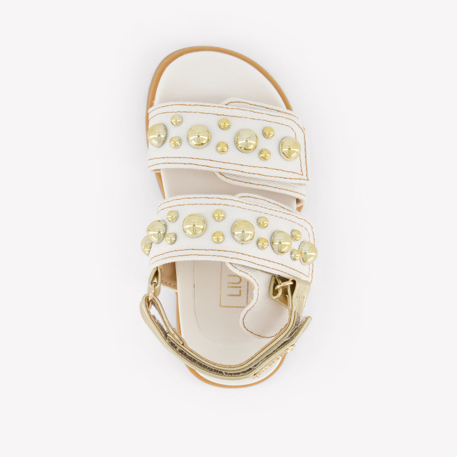 Liu Jo Chicas Sandalias en Blanco Roto