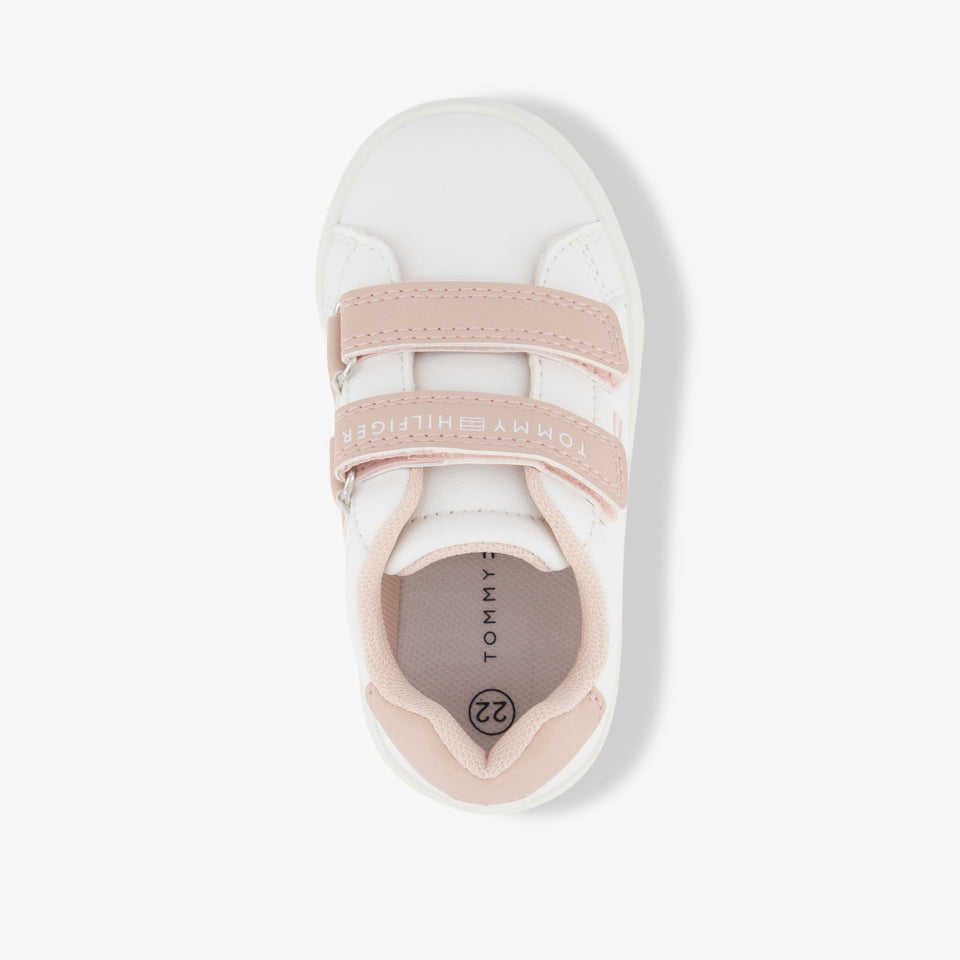 Tommy Hilfiger Chicas Zapatillas en Blanco