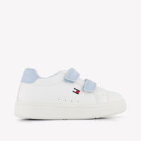 Tommy Hilfiger Garçons Baskets dans Blanc