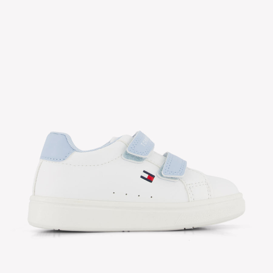 Tommy Hilfiger Garçons Baskets dans Blanc