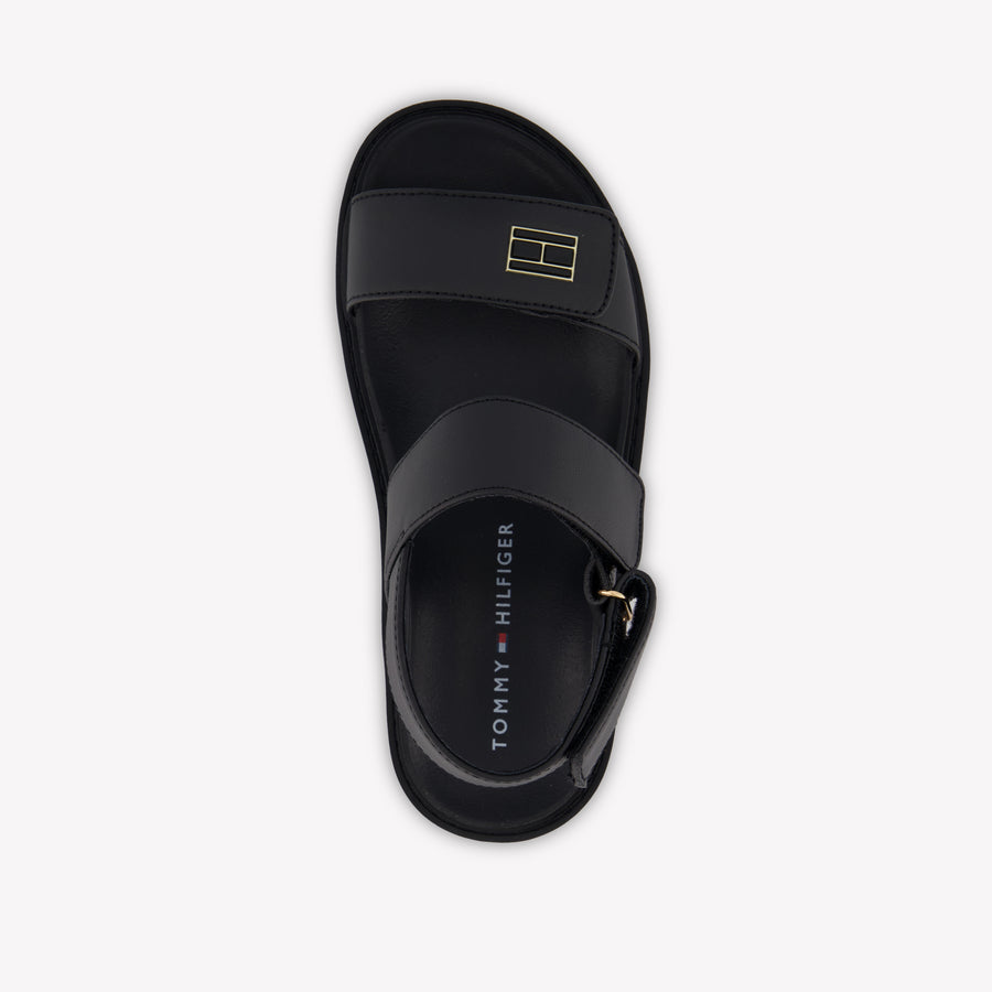 Tommy Hilfiger Meisjes Sandalen In Zwart