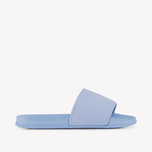 Tommy Hilfiger Unisex-Hausschuhe Hellblau