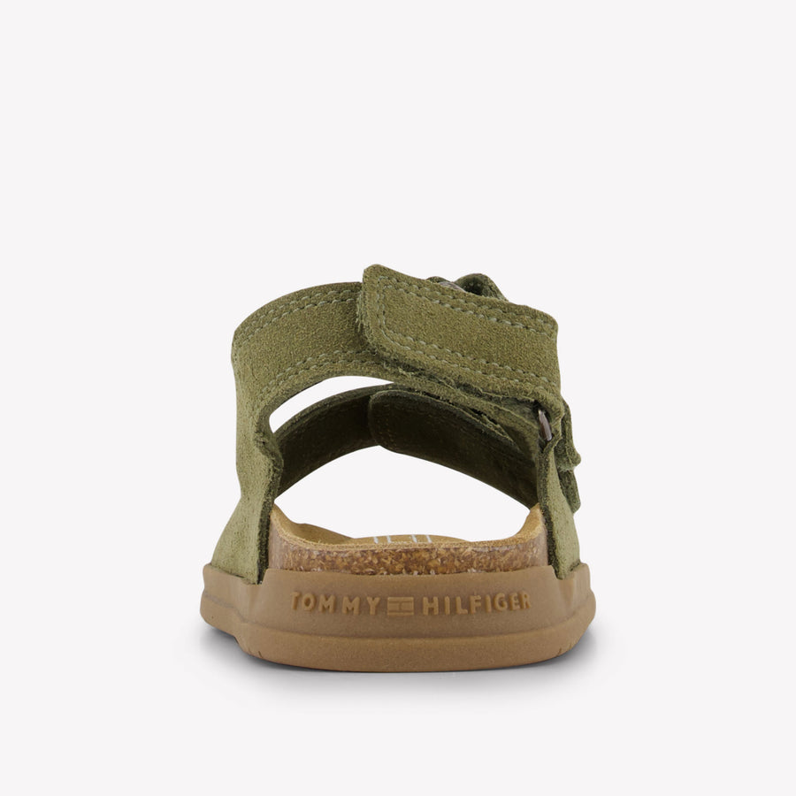 Tommy Hilfiger Ragazzi Sandali dentro Esercito