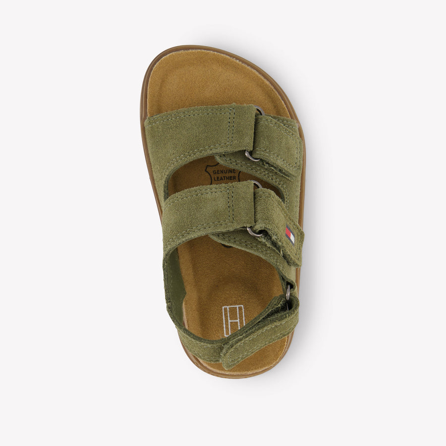 Tommy Hilfiger Ragazzi Sandali dentro Esercito