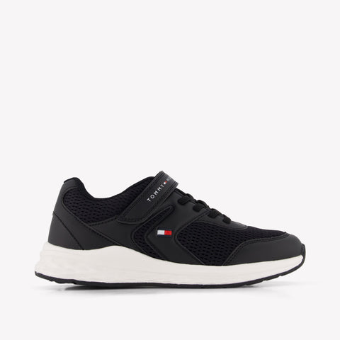 Tommy Hilfiger Boys Sneakers In Black