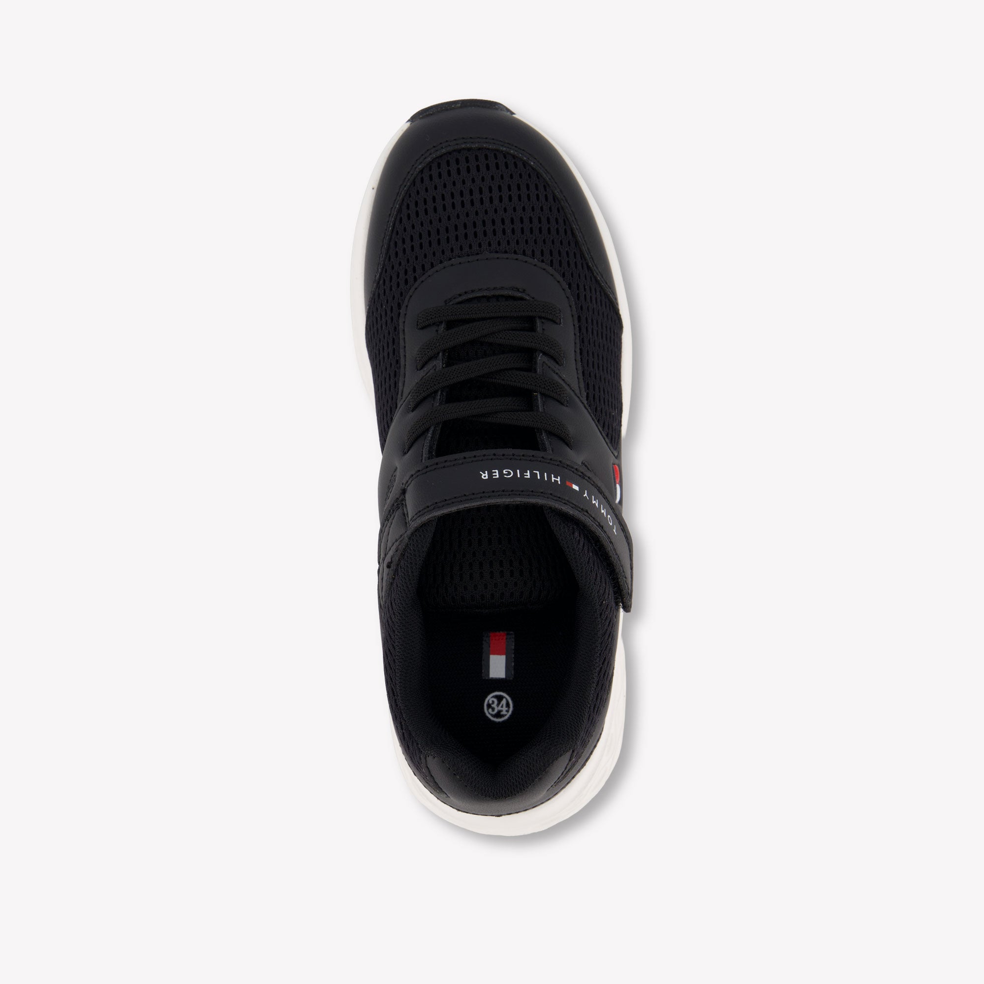 Tommy Hilfiger Chicos Zapatillas en Negro