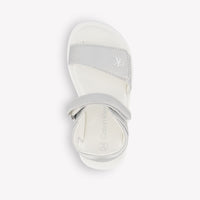 Calvin Klein Girls Sandals In Silver