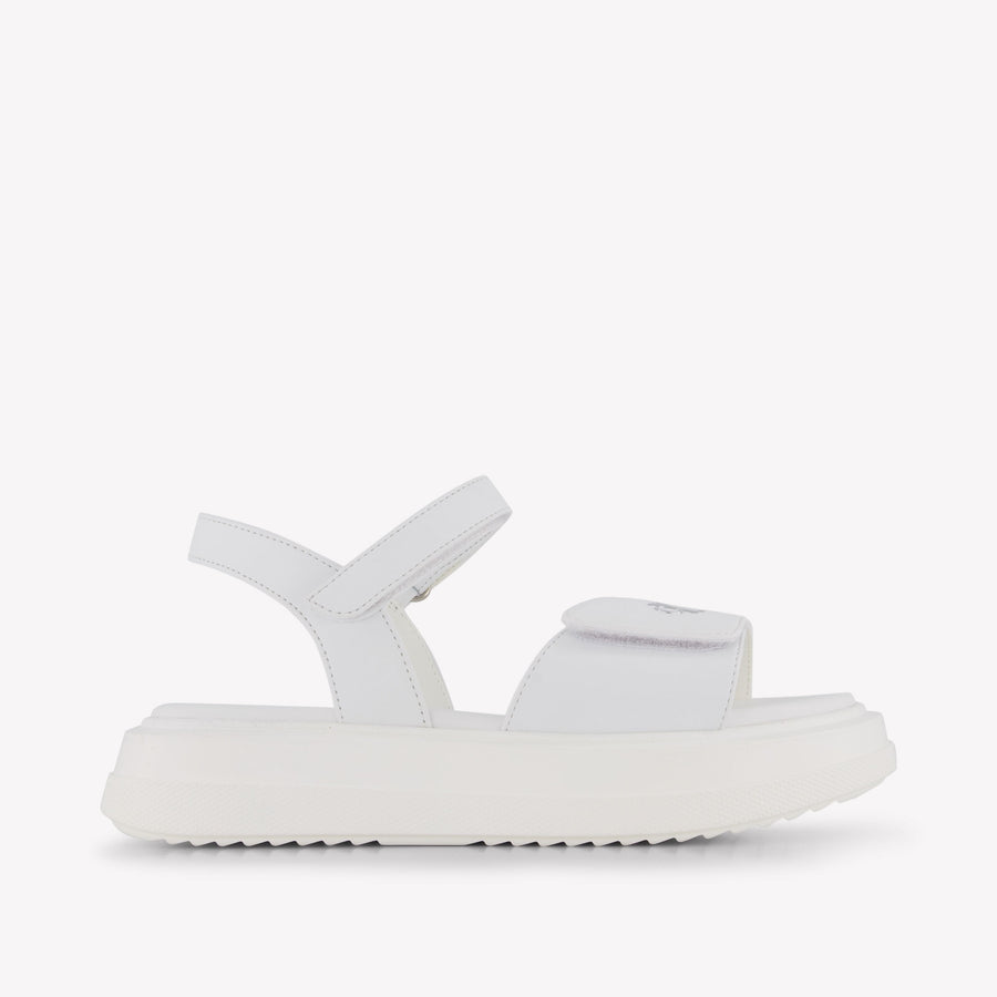 Calvin Klein Kinder Meisjes Sandalen In Wit