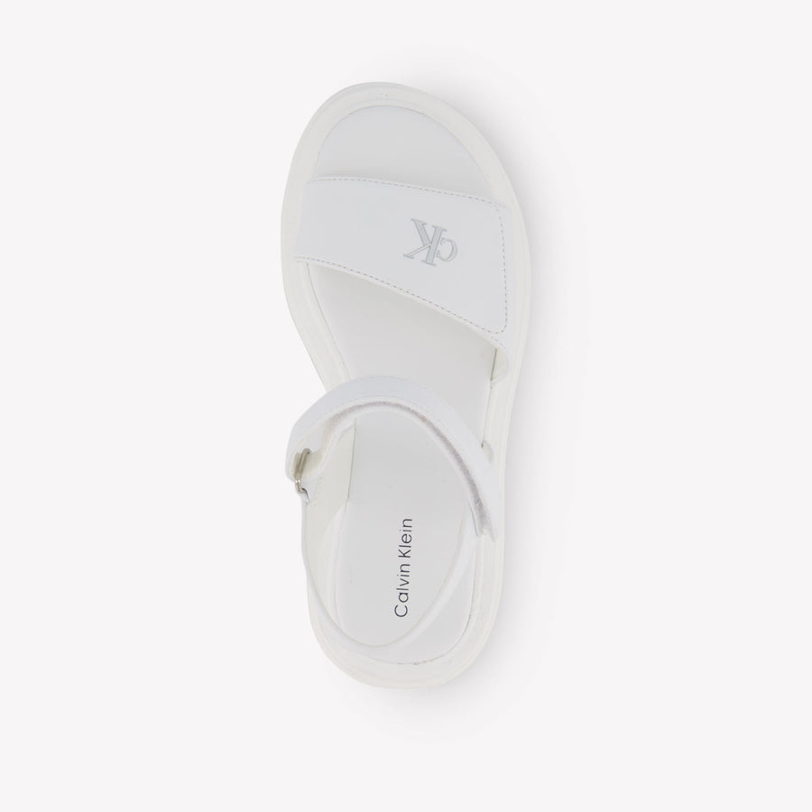 Calvin Klein Ragazze Sandali dentro Bianco