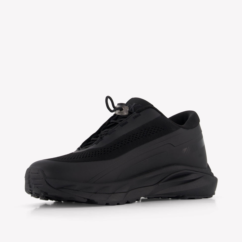 Calvin Klein Garçons Baskets dans Noir