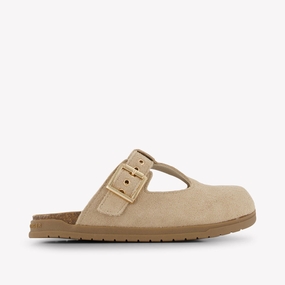 Tommy Hilfiger Ragazze Pantofole dentro Beige