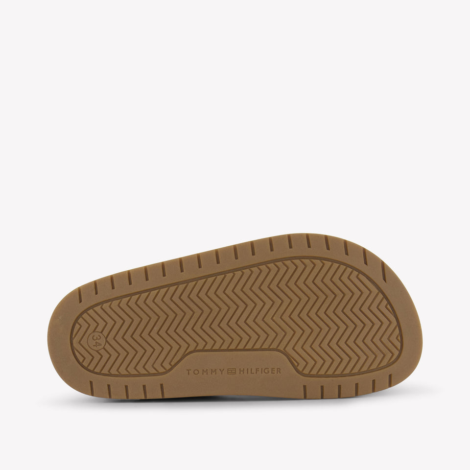 Tommy Hilfiger Ragazze Pantofole dentro Beige