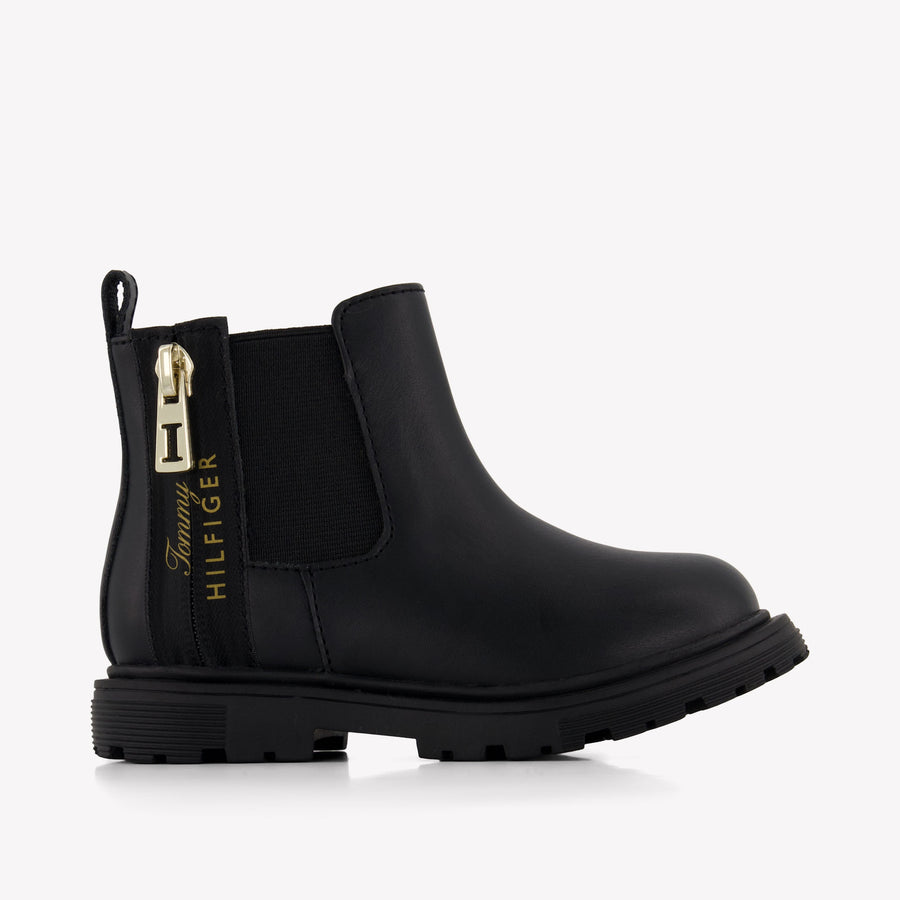 Tommy Hilfiger Enfants Filles Bottes dedans Noir