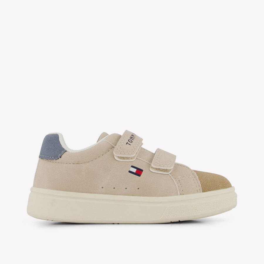 Tommy Hilfiger Garçons Baskets dans Beige