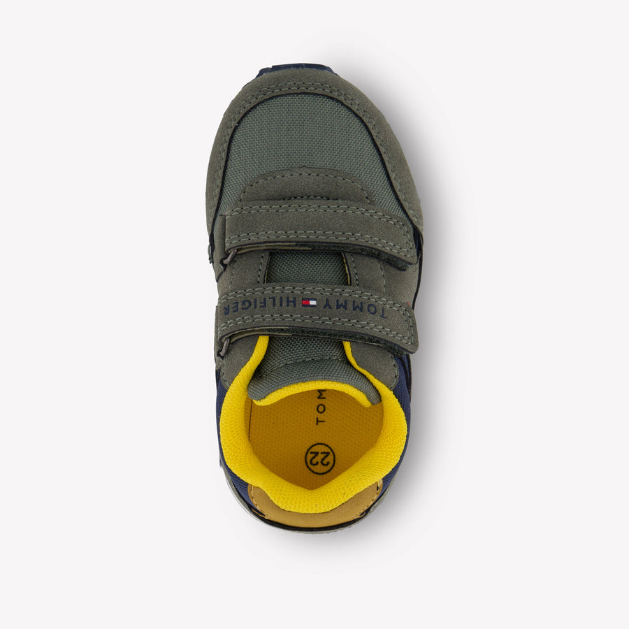 Tommy Hilfiger Chicos Zapatillas en Army