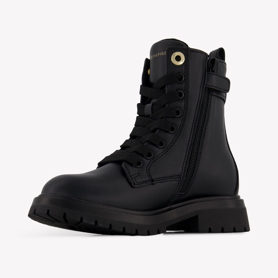 Tommy Hilfiger Kinder Mädchen Stiefel In Schwarz
