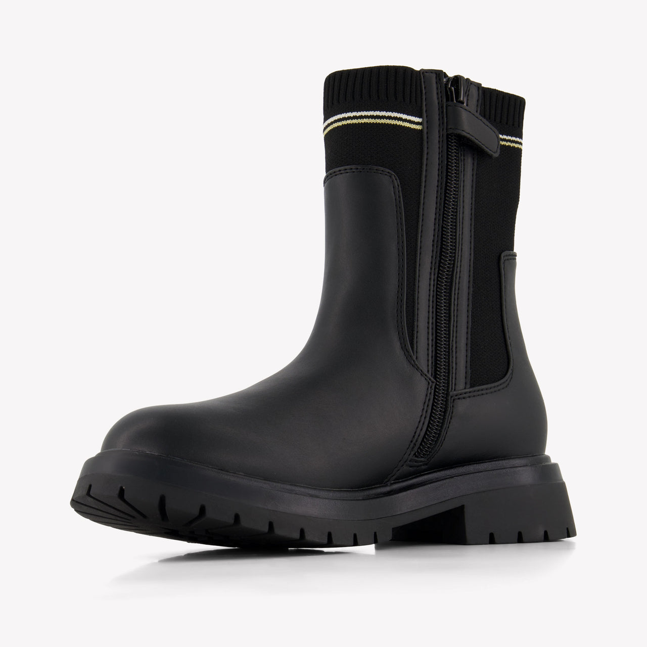 Tommy Hilfiger Kinder Mädchen Stiefel rein Schwarz