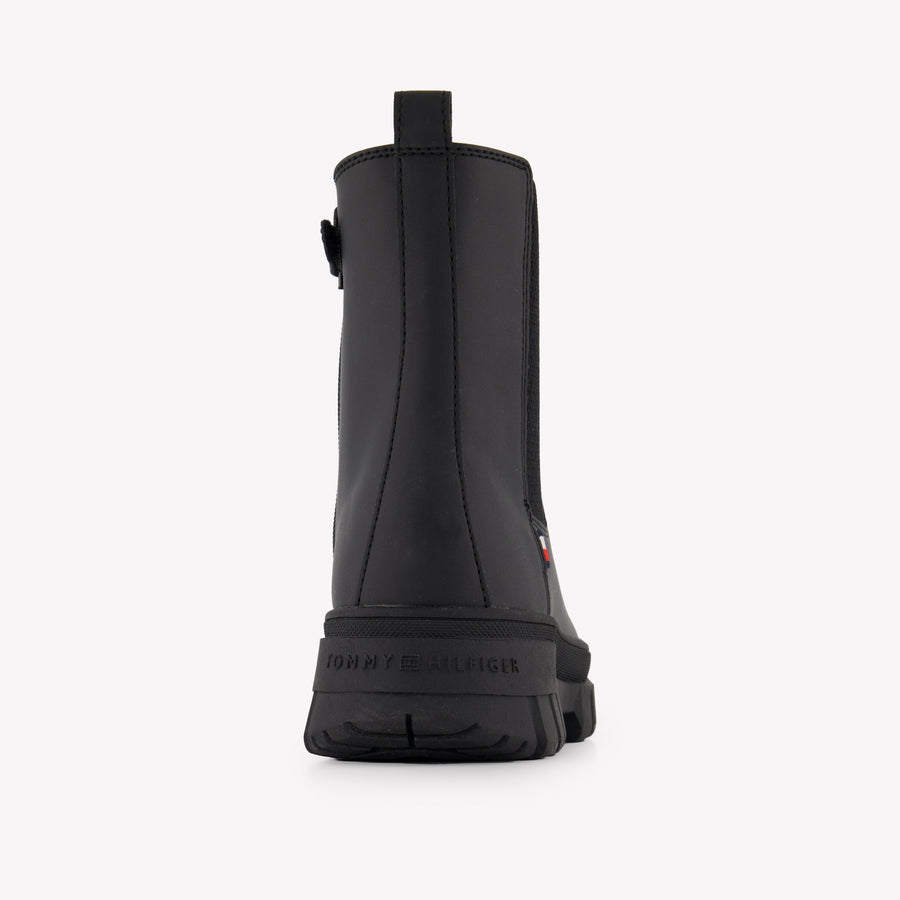 Tommy Hilfiger Unisex Botas adentro Negro