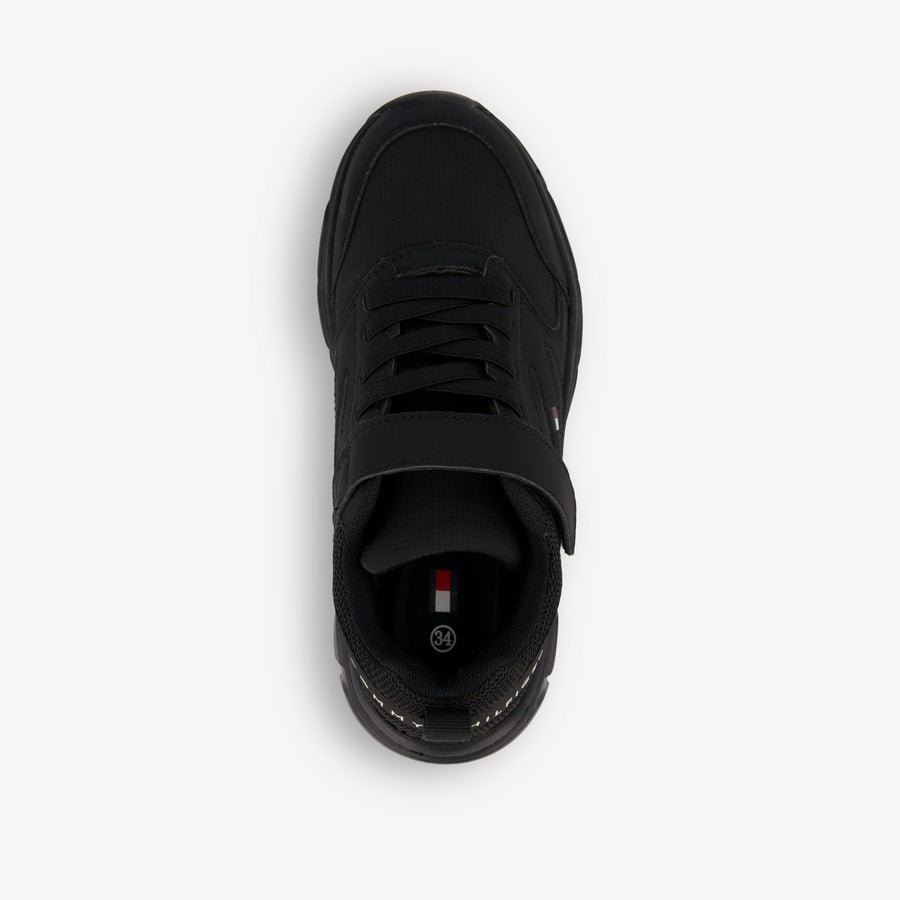 Tommy Hilfiger Chicos Zapatillas en Negro
