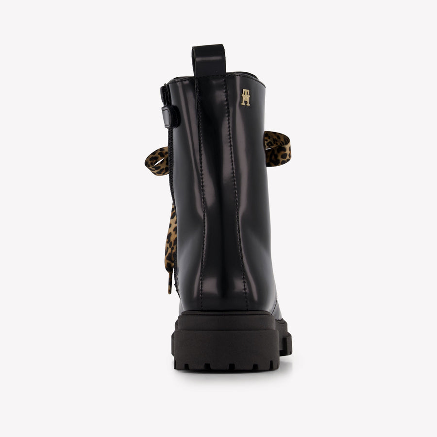 Tommy Hilfiger Chicas Botas adentro Negro
