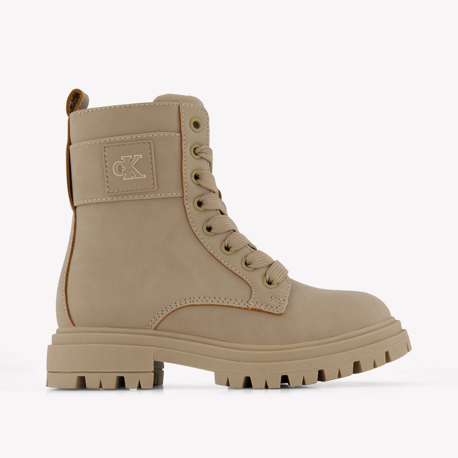 Calvin Klein Kinder Mädchen Stiefel In Beige