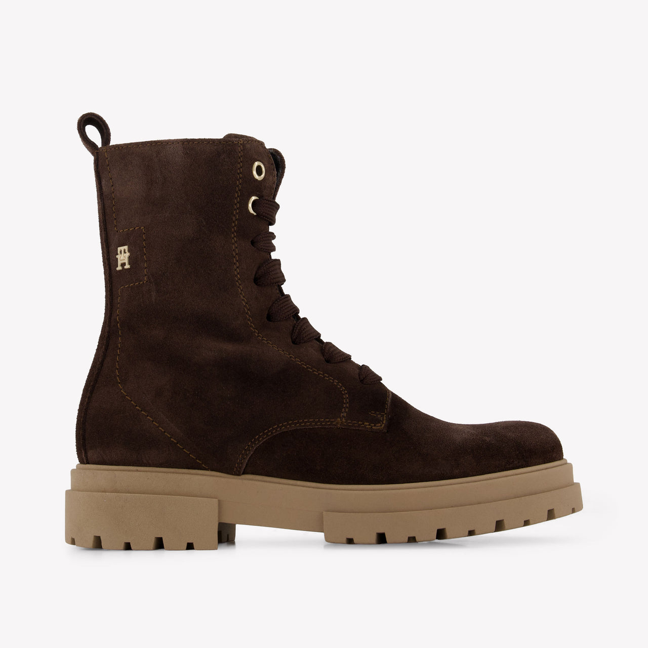 Tommy Hilfiger Filles Bottes dedans Marron