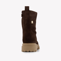 Tommy Hilfiger Filles Bottes dedans Marron