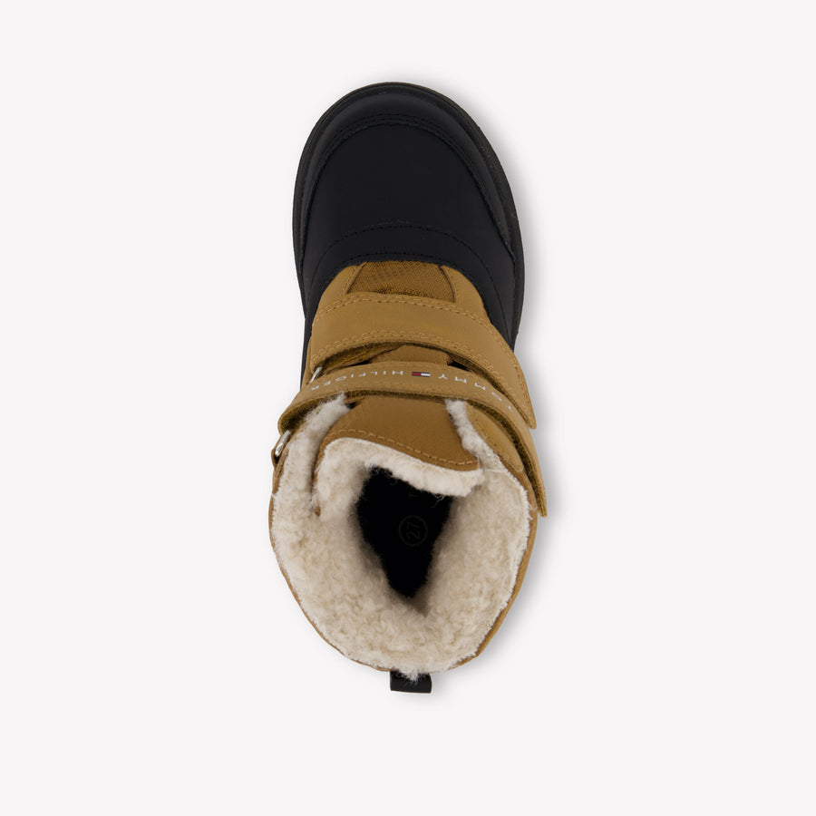 Tommy Hilfiger Chicos Botas de nieve en Camel