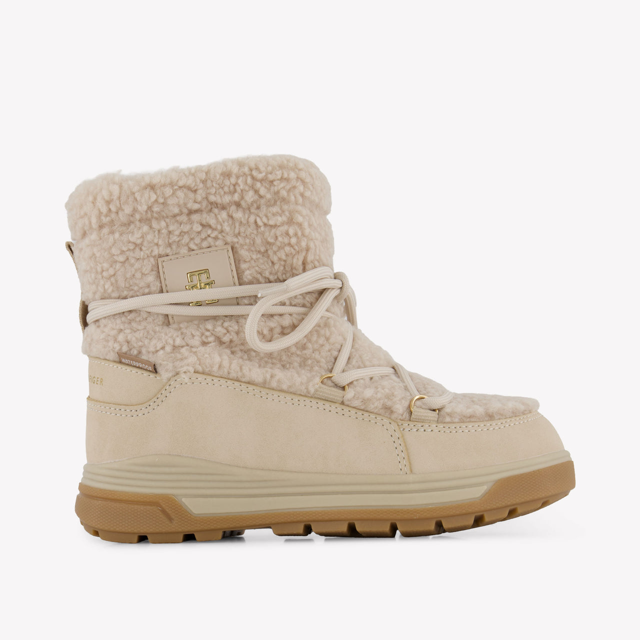 Tommy Hilfiger Chicas Botas de nieve en Beige