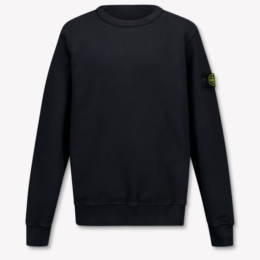 Stone Island Boys Sweater in Black