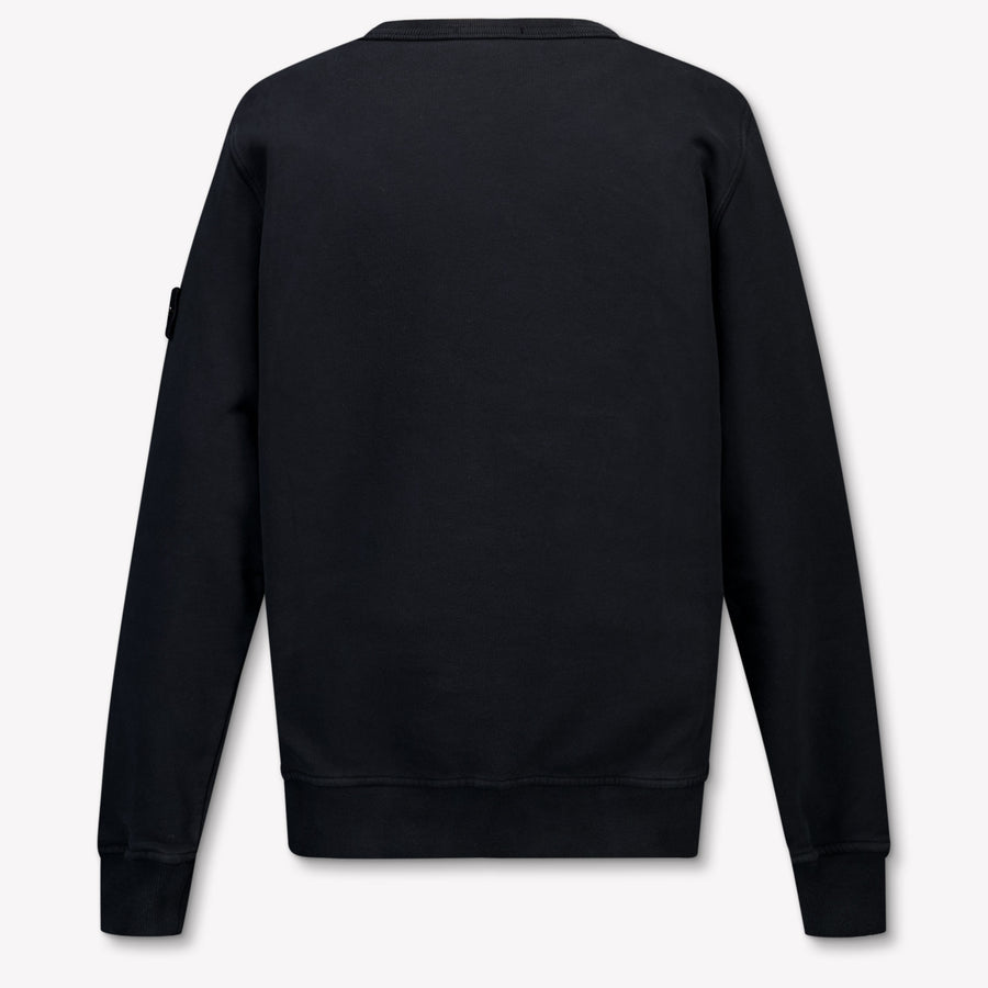 Stone Island Boys Sweater in Black