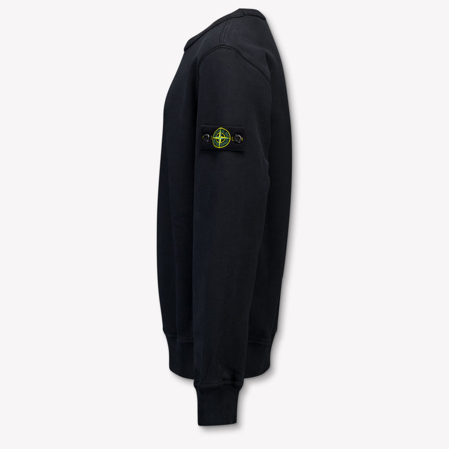 Stone Island Boys Sweater in Black