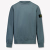 Stone Island Kinder Jungen Pullover rein Blau