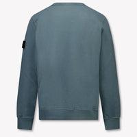 Stone Island Kinder Jungen Pullover rein Blau