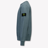 Stone Island Kinder Jungen Pullover rein Blau