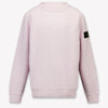 Stone Island niños Chicos suéter en Rosa claro
