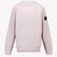 Stone Island niños Chicos suéter en Rosa claro