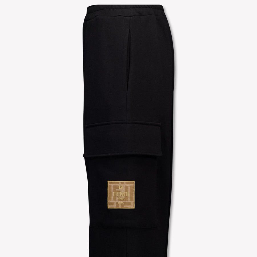 Fendi Bambini Ragazzi Pantaloni dentro Nero
