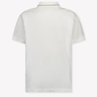 Fendi Bambini Ragazzi Polo In Bianco