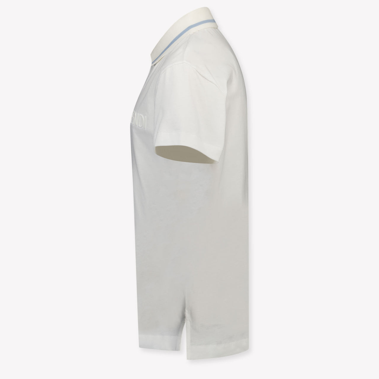 Fendi Bambini Ragazzi Polo In Bianco