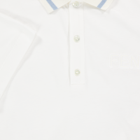 Fendi Bambini Ragazzi Polo In Bianco