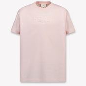 Fendi Bambini Unisex Maglietta dentro Rosa