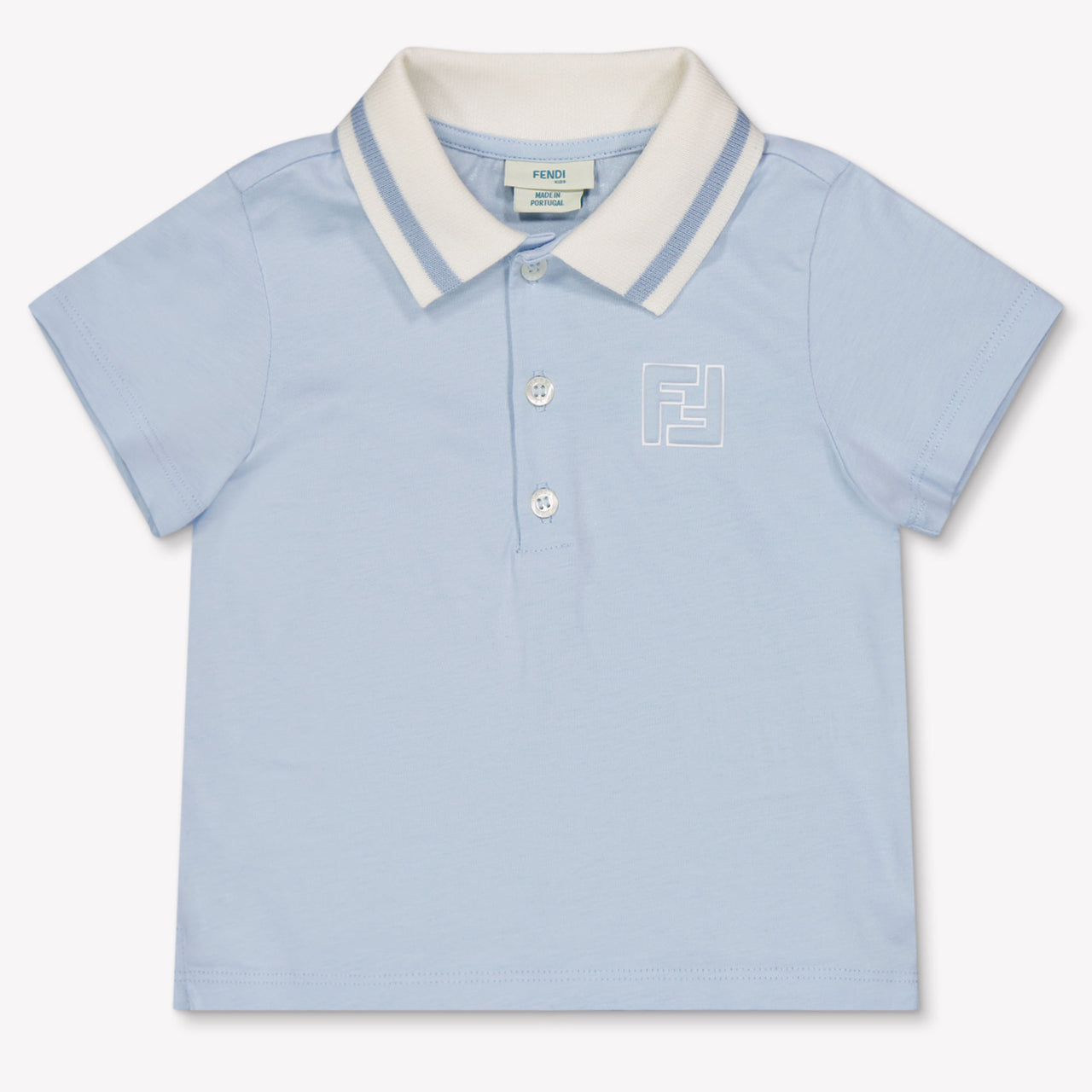 Fendi Baby Jungen Polo In Hellblau