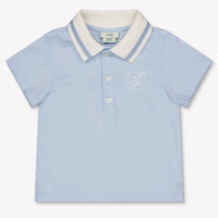 Fendi Baby Jungen Polo In Hellblau