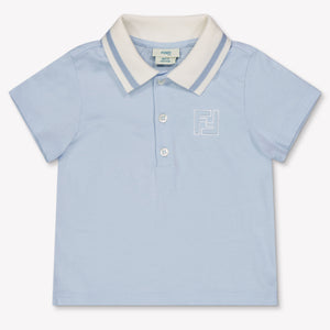 Fendi Baby Jungen Polo In Hellblau