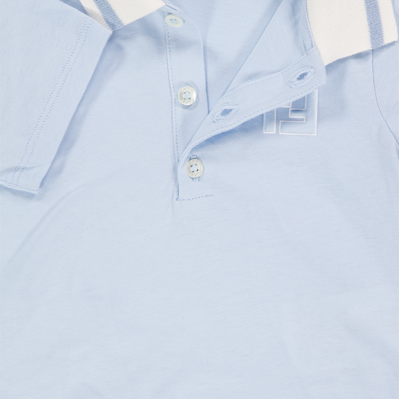 Fendi Baby Jungen Polo In Hellblau